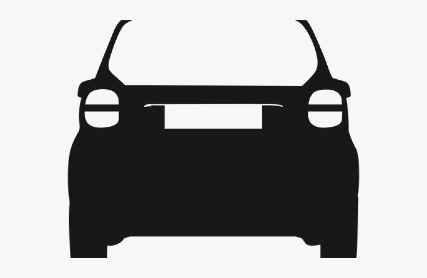 Rear Clipart Car Silhouette, HD Png Download, Free Download