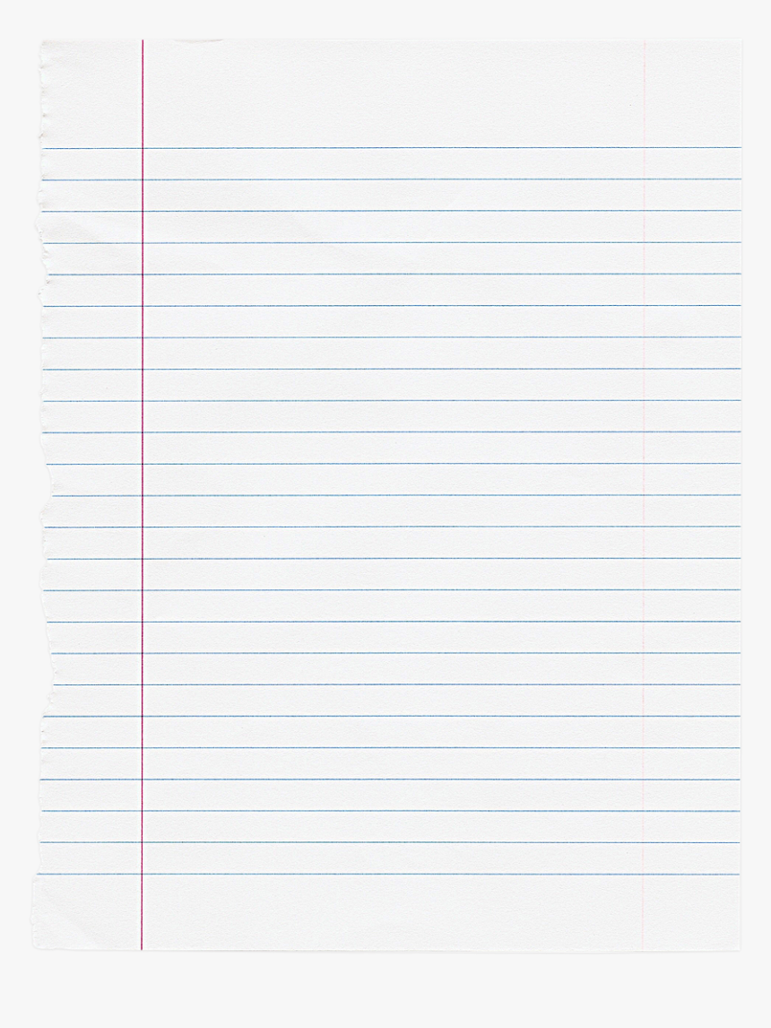 Lined Paper Png, Transparent Png - kindpng