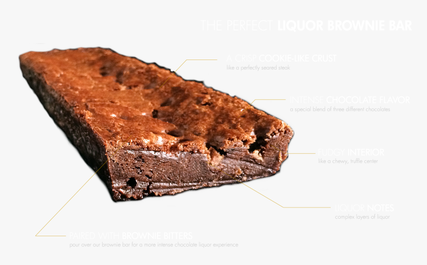 Our Liquor Brownie Bars & Bitters, HD Png Download, Free Download