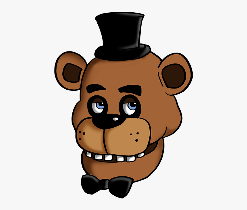 How To Draw Freddy Fazbear At Five Nights At Freddy"s, HD Png Download