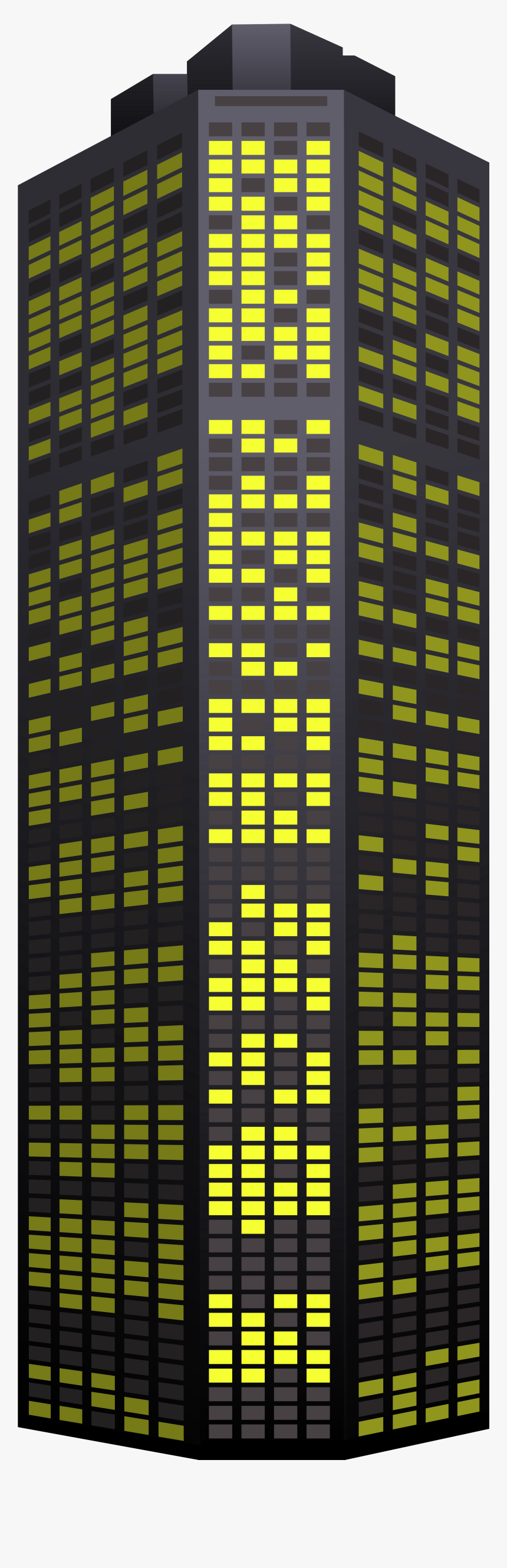 Yellow Skyscraper Png Clip Art, Transparent Png, Free Download