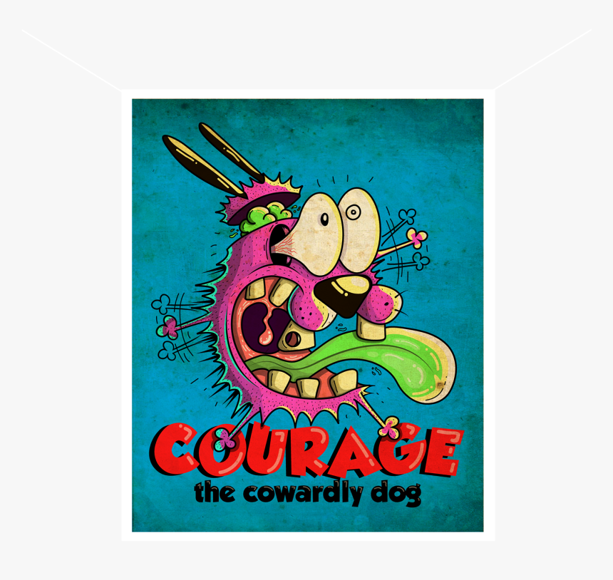 Courage Flips His Shit , Png Download, Transparent Png, Free Download