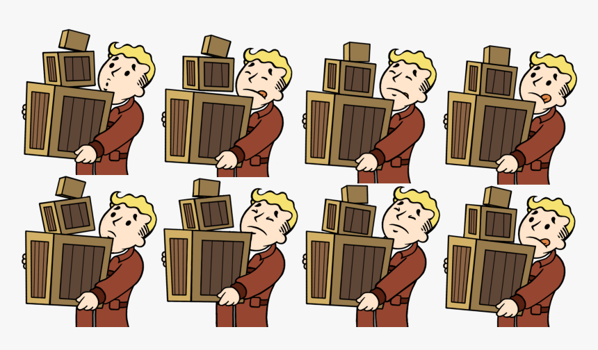 Fallout Shelter Vault Boy Animations , Png Download, Transparent Png, Free Download