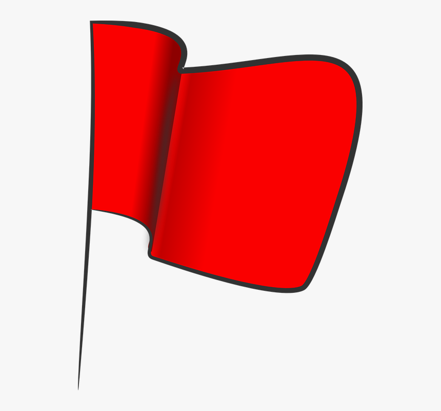 Red Flag Warning Png, Transparent Png, Free Download