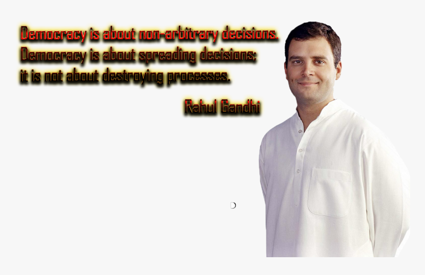 Rahul Gandhi Quotes Png Photo Background, Transparent Png, Free Download