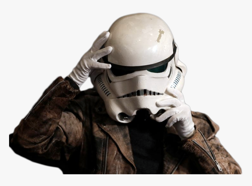 Stormtrooper Helmet From Above, HD Png Download, Free Download