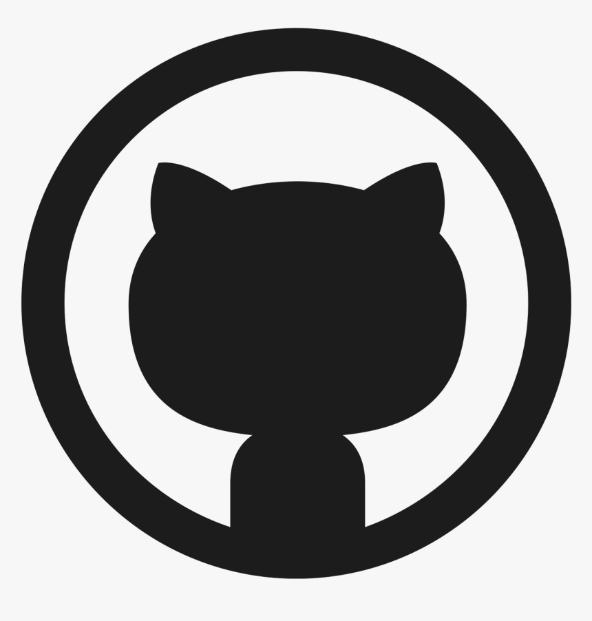 Github image. Значок гитхаб. Котик символами. Кот в круге. Значок "кошка".