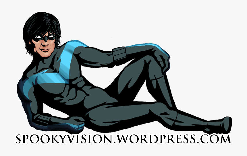 Spookyvision Nightwing - Sitting, HD Png Download, Free Download