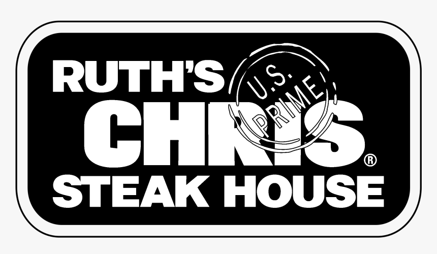 Ruth"s Chris Steak House Logo Black And White - Ruth's Chris, HD Png Download, Free Download