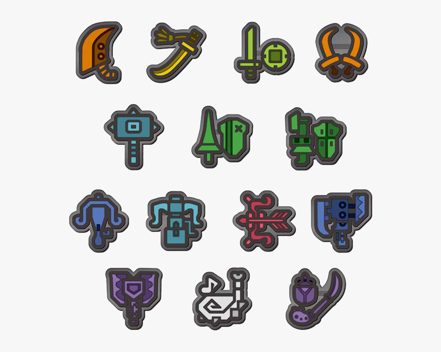 Monster Hunter World Weapon Icons, HD Png Download, Free Download