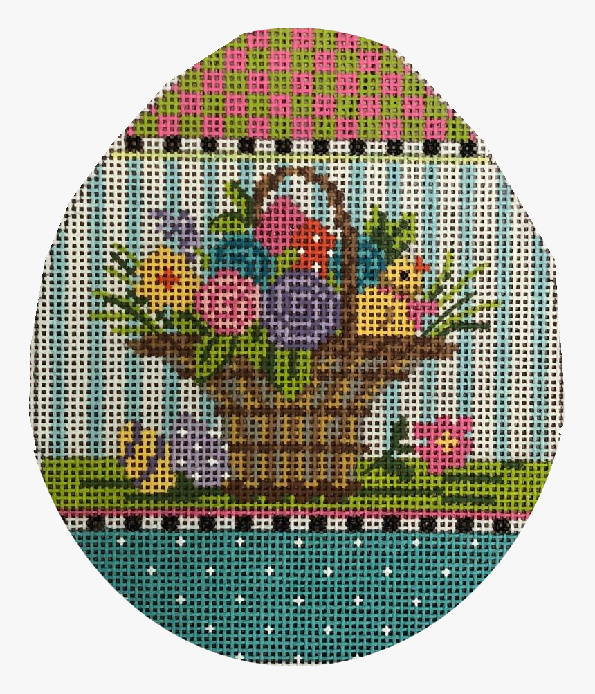 Easter Basket Spring Egg - Circle, HD Png Download, Free Download