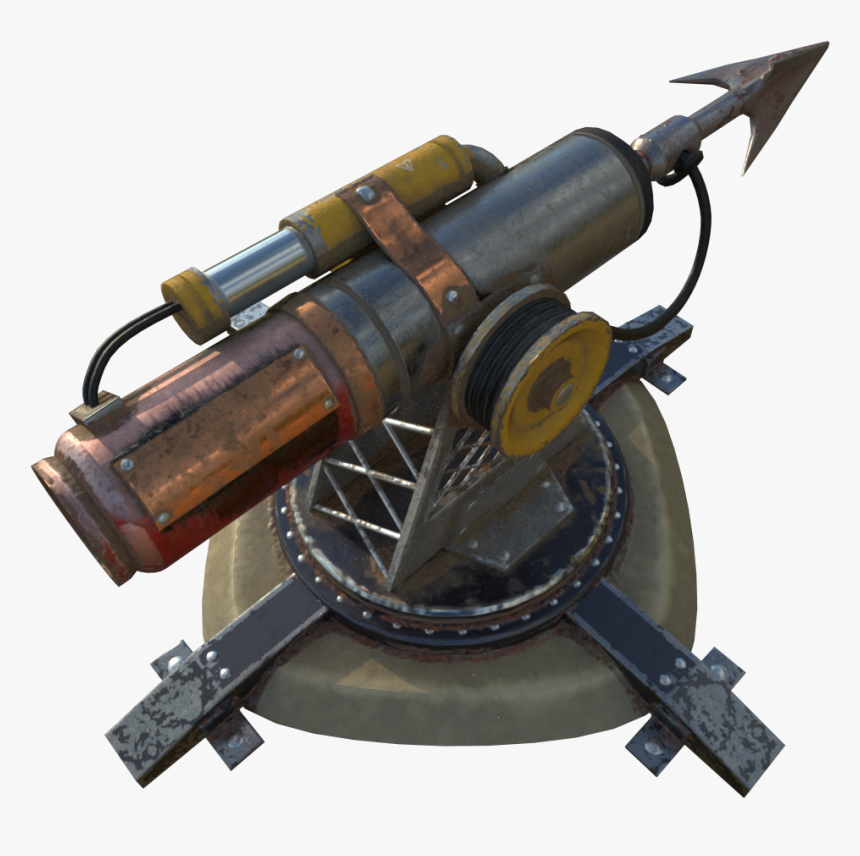 Render6 - Thumb - 00ef6383af69338373fdad - Harpoon - Harpoon Cannon, HD Png Download, Free Download