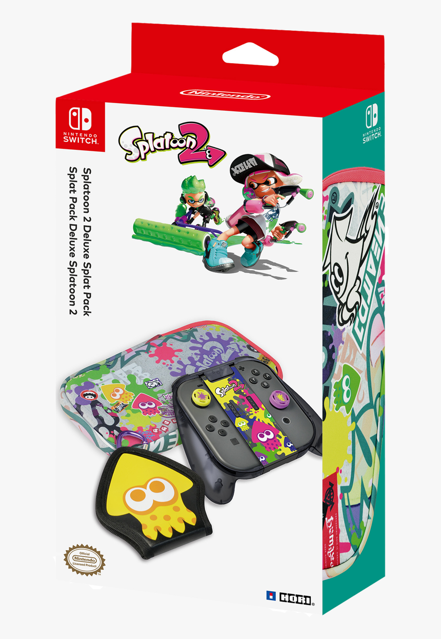 Splatoon 2 Deluxe Splat Pack For Nintendo Switch - Nintendo Switch Splatoon 2 Splat Pack, HD Png Download, Free Download