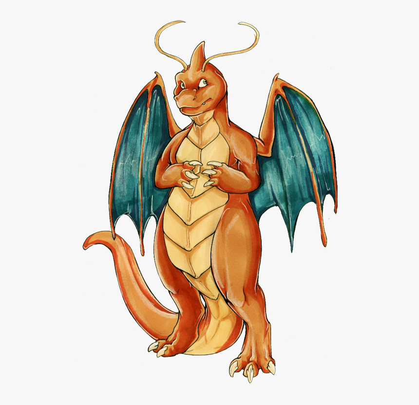 Ultimate Dragonite, Png Download - Cartoon, Transparent Png, Free Download