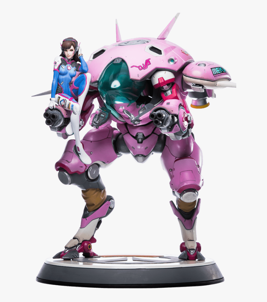 Estátua D - Va - Overwatch - Blizzard Entertainment - Dva Overwatch Action Figure, HD Png Download, Free Download