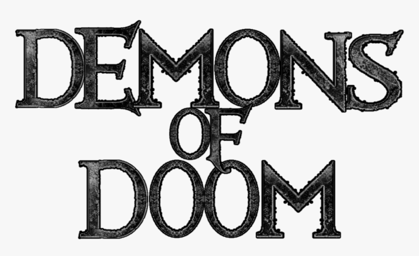 Doom Logo Png - Black-and-white, Transparent Png, Free Download