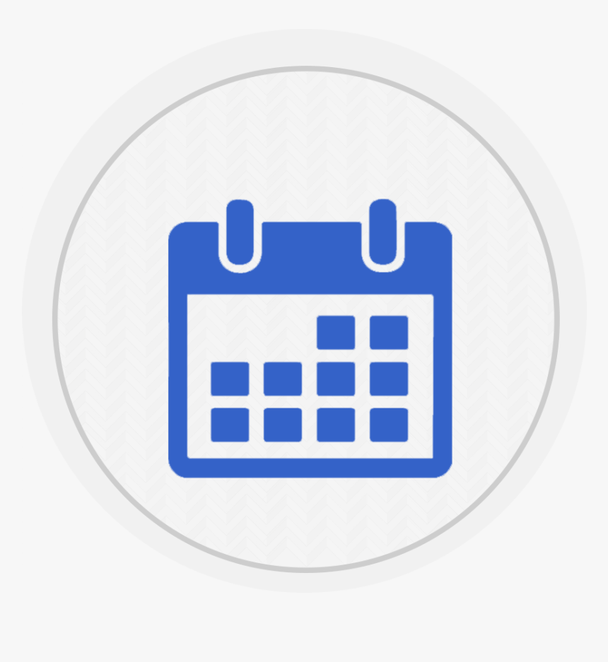 Management - Circle Calendar Icon Png, Transparent Png, Free Download