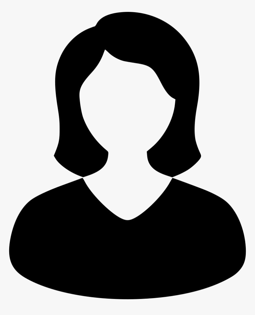 Female User - Female User Icon Png, Transparent Png, Free Download