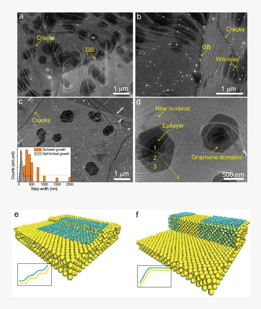 Graphene Growth At Grain Boundary, HD Png Download, Free Download