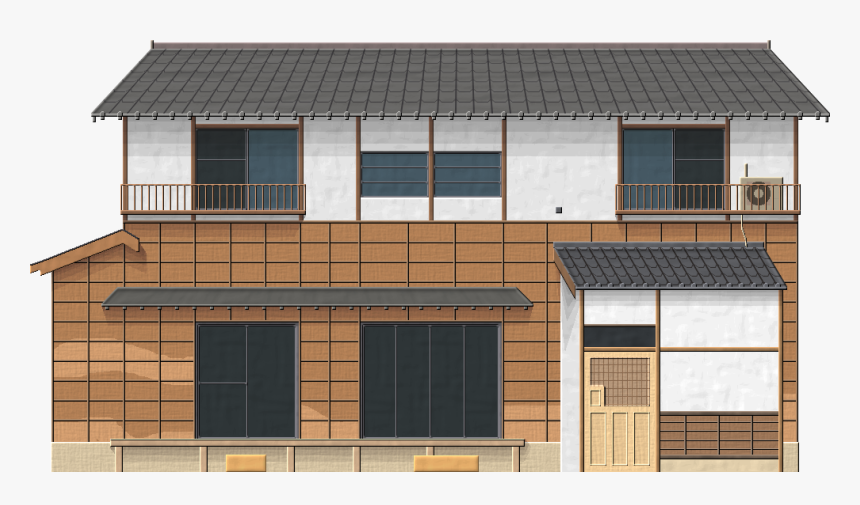 Old Japanese Style City, HD Png Download, Free Download