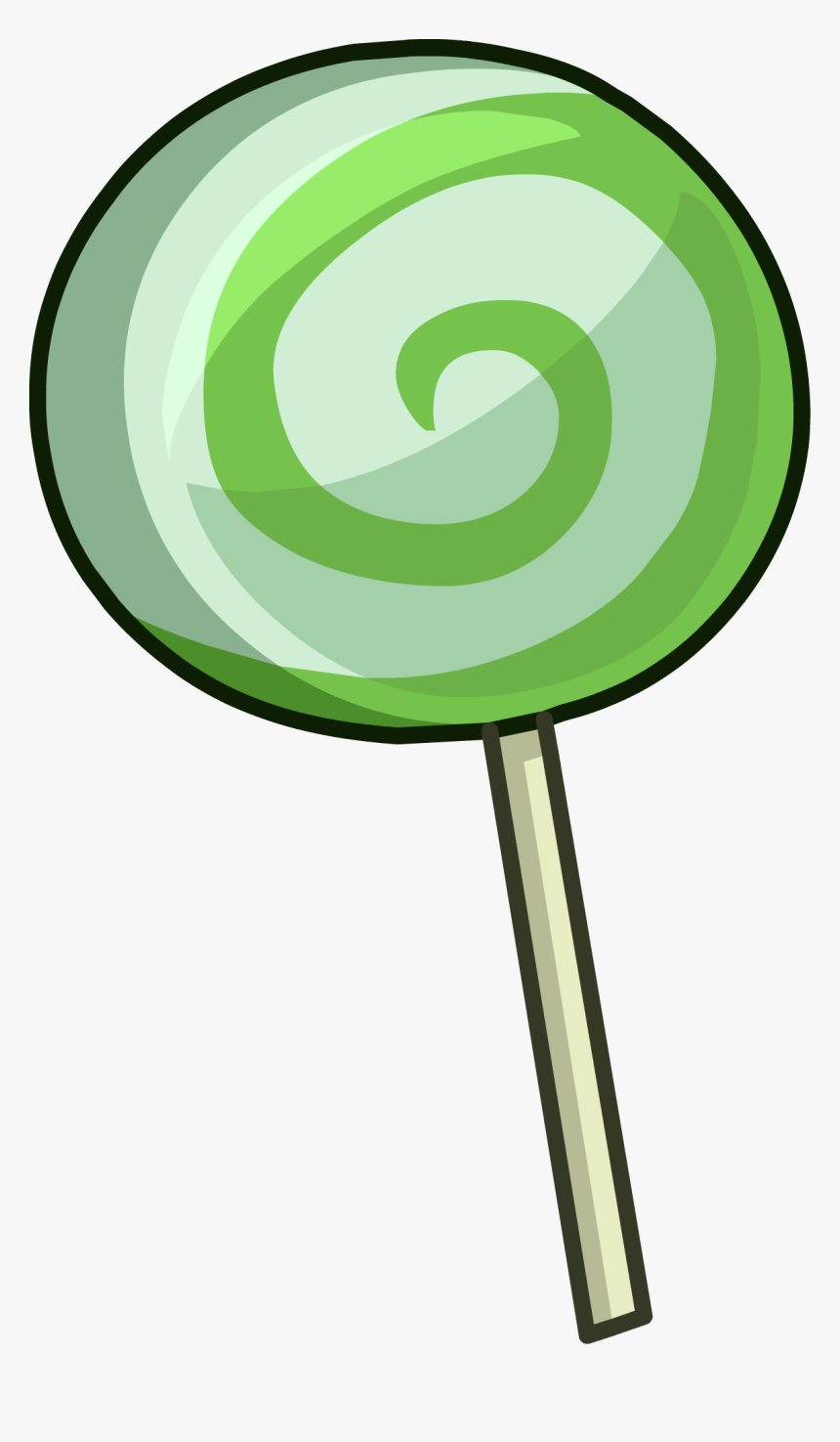 Green Lollipop Clip Art , Png Download - Club Penguin Lollipop, Transparent Png, Free Download