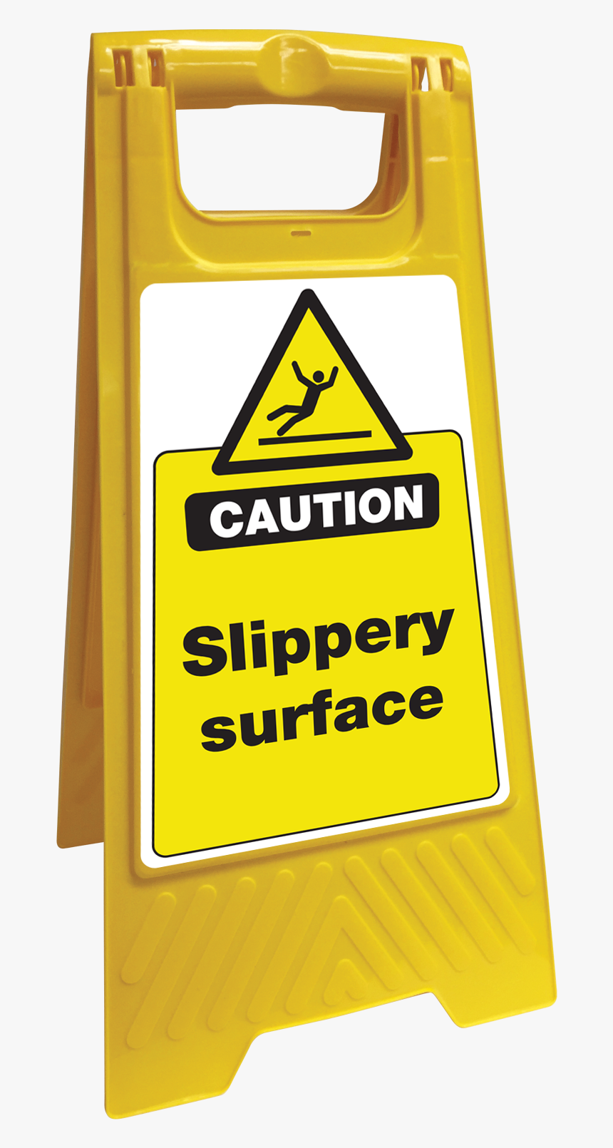 Caution Slippery Surface Sign"
 Title="caution Slippery - Safety Sign, HD Png Download, Free Download