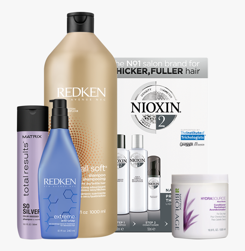 Assortment Of Haircare Products - Bottle, HD Png Download, Free Download