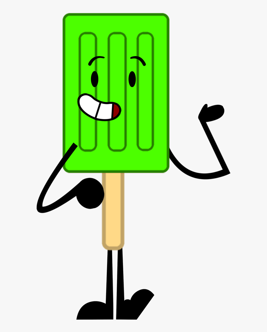 Green Popsicle , Png Download, Transparent Png, Free Download