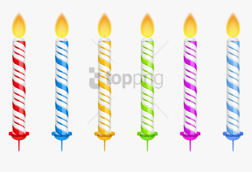 Free Png Transparent Birthday Candles Png Image With - Birthday Candle Transparent, Png Download, Free Download