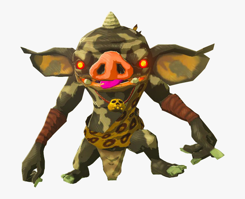 Black Bokoblin Model - Bokoblin Zelda Breath Of The Wild, HD Png Download, Free Download