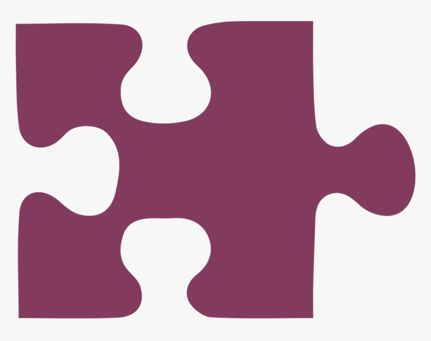 Puzzle Pieces Purple, HD Png Download, Free Download