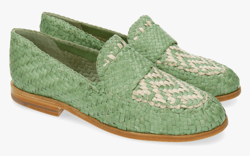 Loafers Ruby 10 Woven Mint - Slip-on Shoe, HD Png Download, Free Download