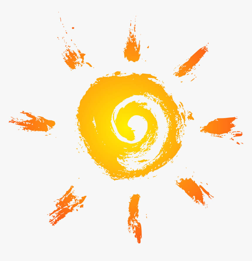 Grunge Sun 4 - Illustration, HD Png Download, Free Download