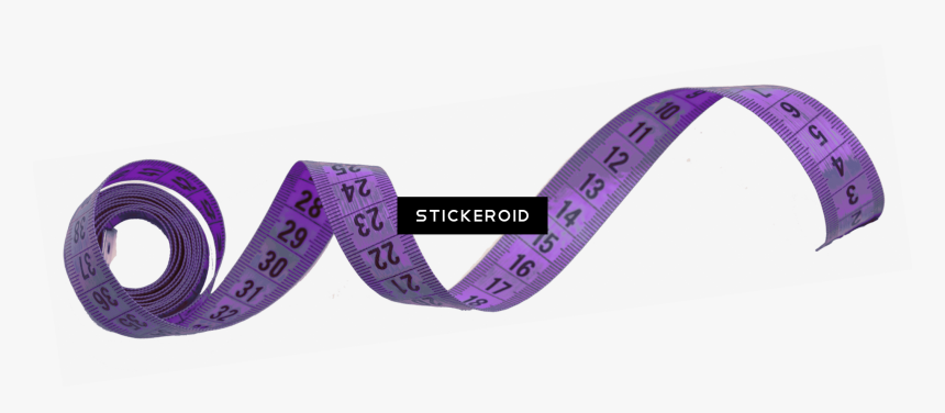 Purple Flower Emoji - Measure Tape, HD Png Download, Free Download