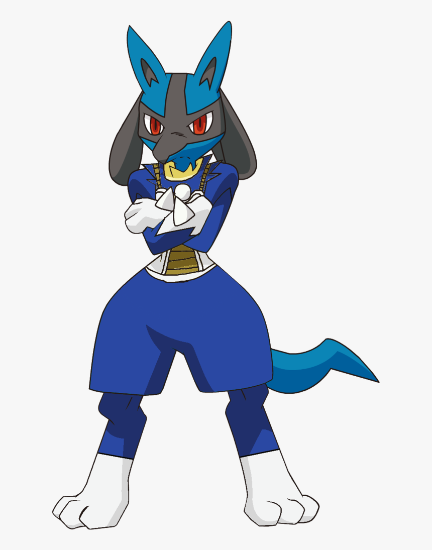 Lucario Standing Straight , Png Download - Pokemon Crossed Arms Png, Transp...