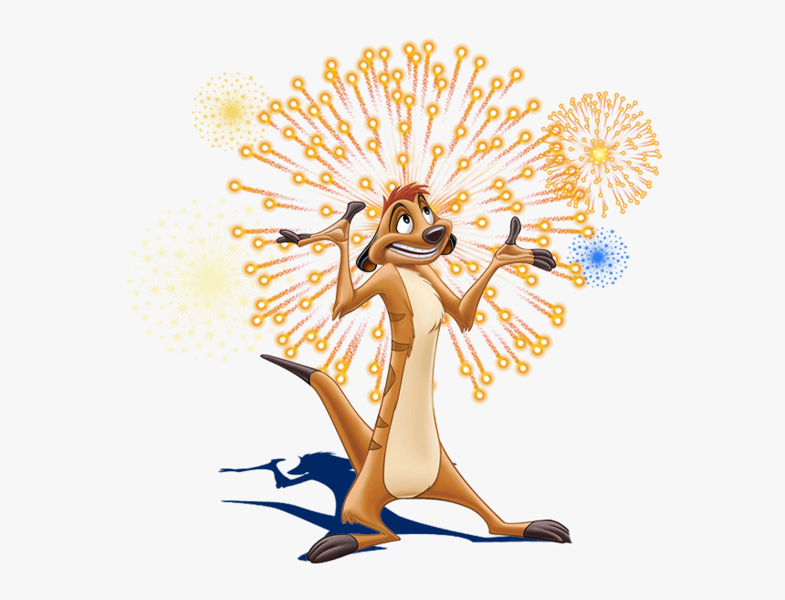 Transparent Firworks Png - Lion King Timon Png, Png Download, Free Download