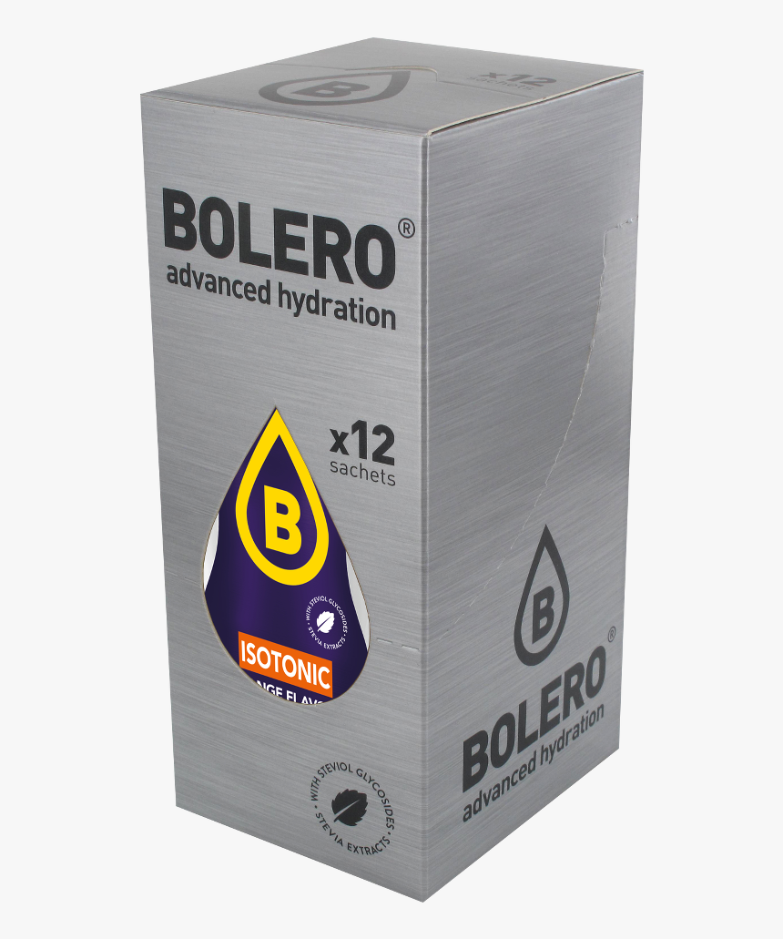 12 X Bolero Powdered Drinks Isotonic 9 G - Box, HD Png Download, Free Download