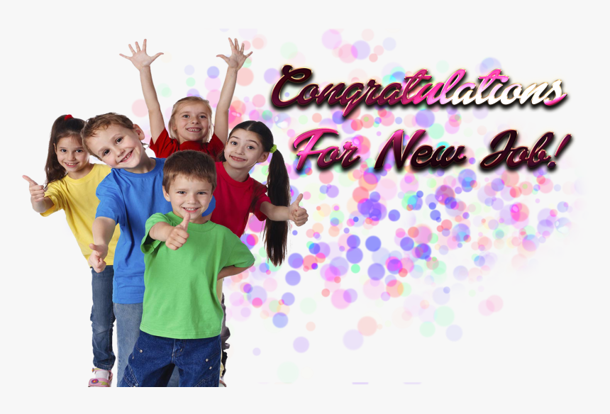 Congratulations For New Job Png Photo Background - Student Boys & Girl, Transparent Png, Free Download