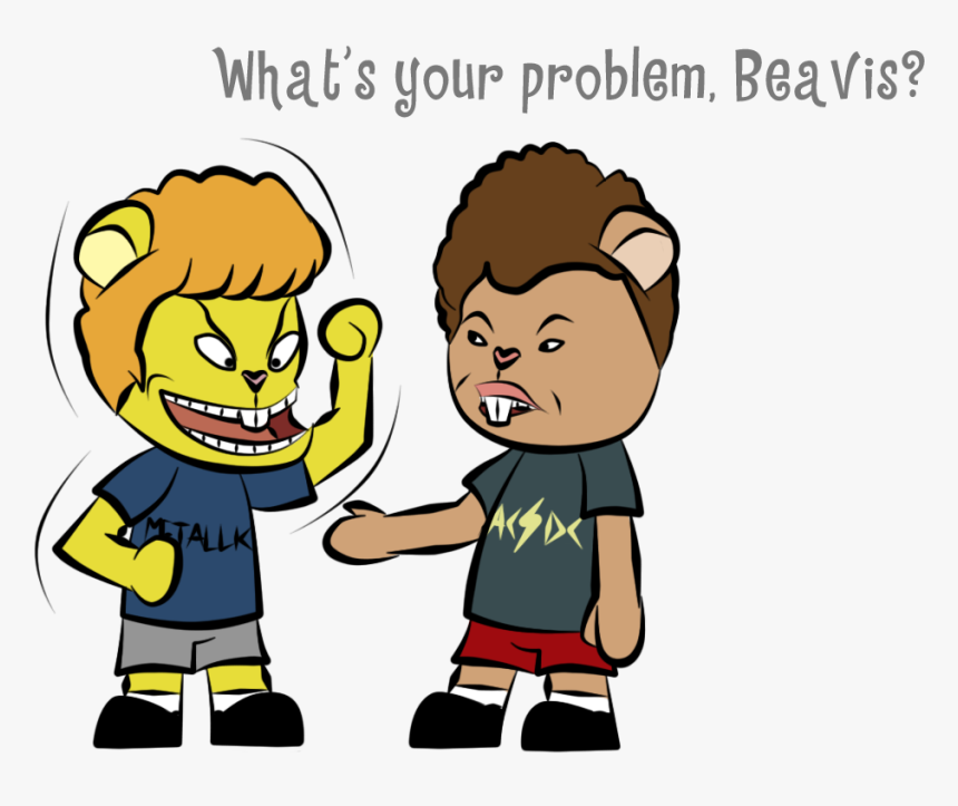 Htf Beavis And Butt Head - Cartoon, HD Png Download, Free Download