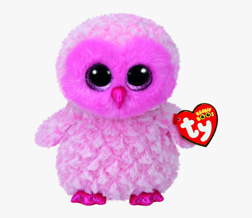 Twiggy The Pink Owl - Ty Beanie Boo Twiggy, HD Png Download, Free Download