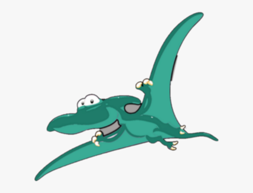 #freetoedit #@wickedlywonderland #green #pterodactyl - Cartoon, HD Png Download, Free Download