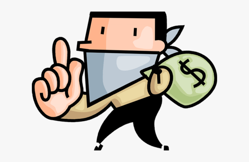 Transparent Bank Robber Clipart , Png Download - Robber Clipart, Png Download, Free Download