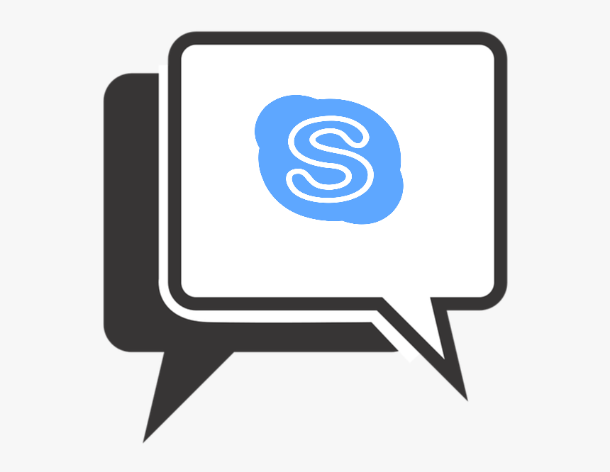 Video Call Over Skype - Services In Outbound Process, HD Png Download, Free Download