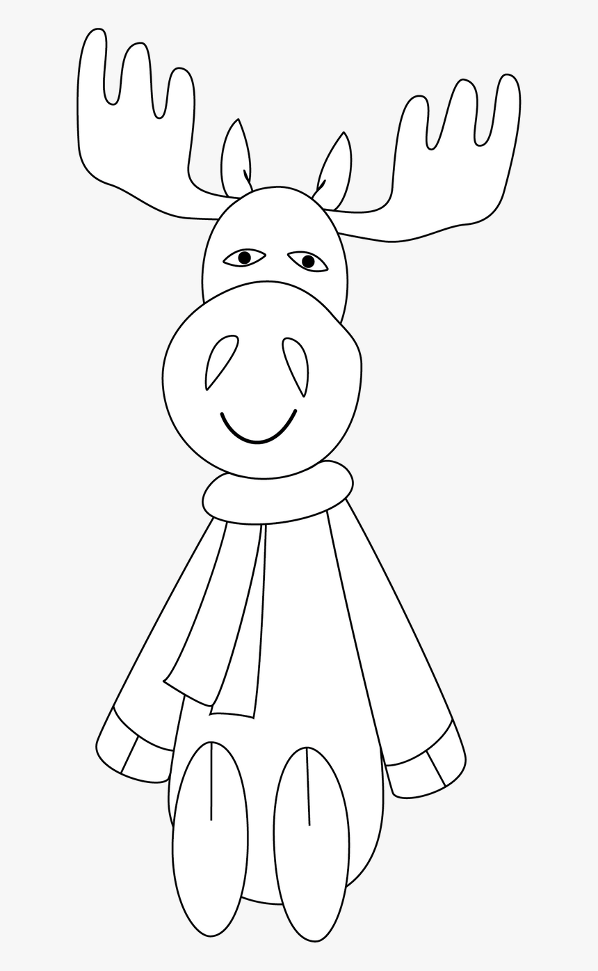 Moose - Cartoon, HD Png Download, Free Download