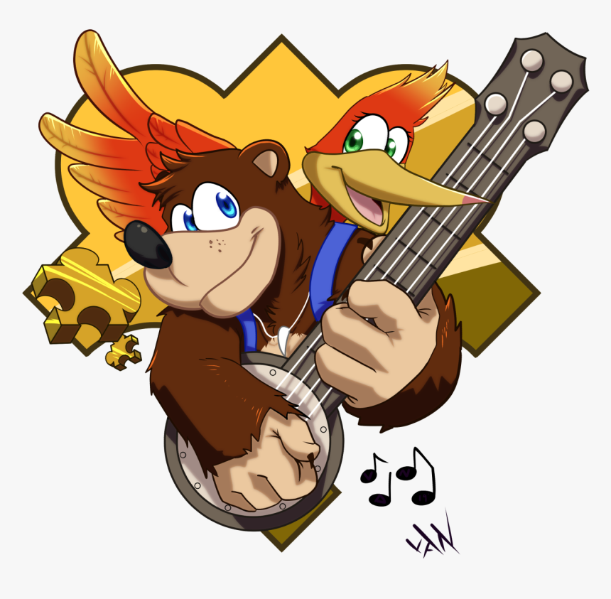 Welcome Back, Banjo & Kazooie - Banjo Kazooie Clipart, HD Png Download, Free Download