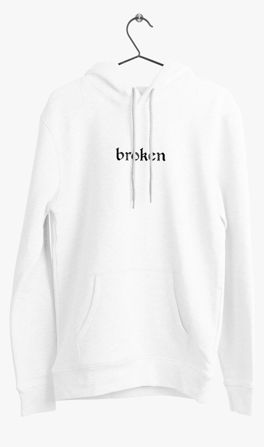 Broken Hoodie - White, HD Png Download, Free Download