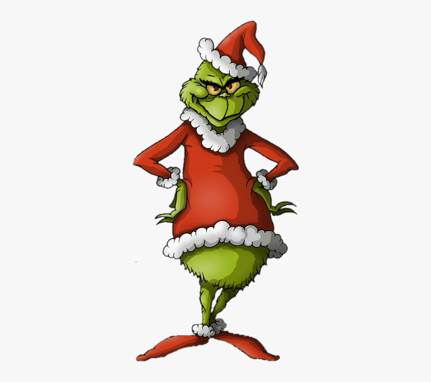 Full Body Grinch Cartoon, HD Png Download kindpng