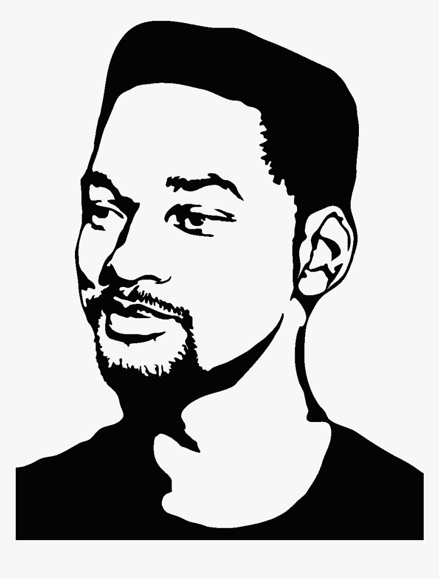 Will Smith Black And White Clipart, HD Png Download, Free Download