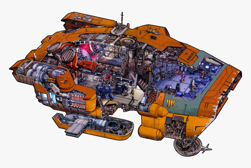 Transparent Star Wars Ship Png - Star Wars Old Republic Comic Ships, Png Download, Free Download