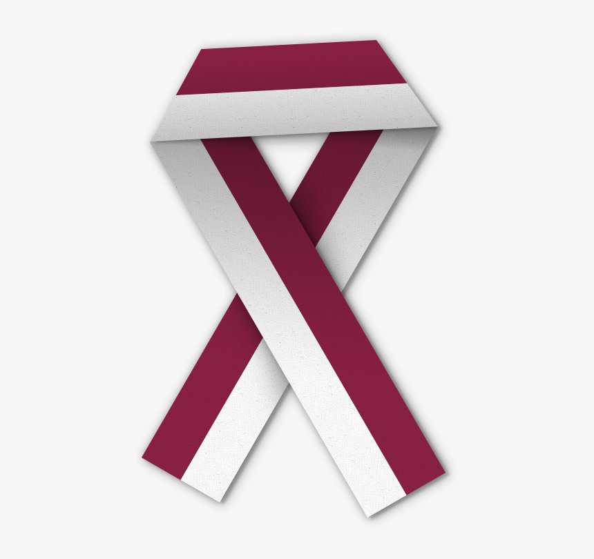 White Ribbon , Png Download - Sign, Transparent Png, Free Download